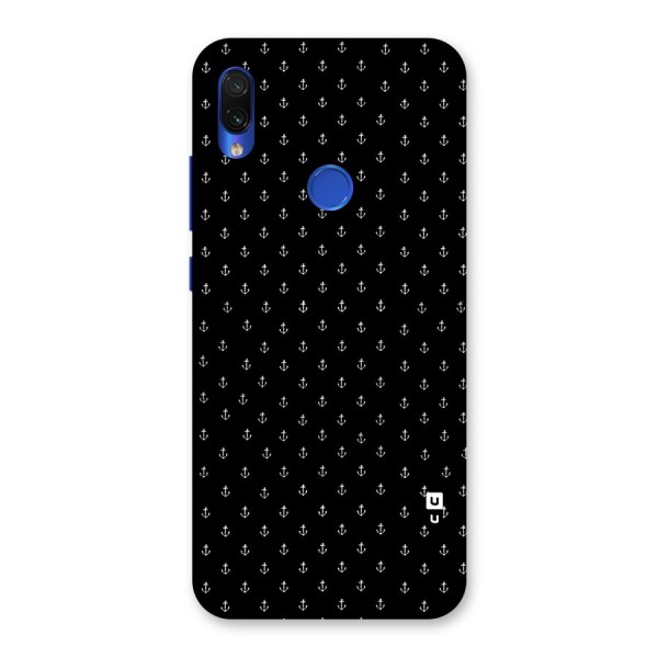 Seamless Small Anchors Pattern Back Case for Redmi Note 7S