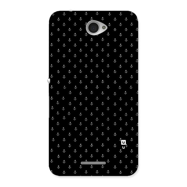 Seamless Small Anchors Pattern Back Case for Sony Xperia E4