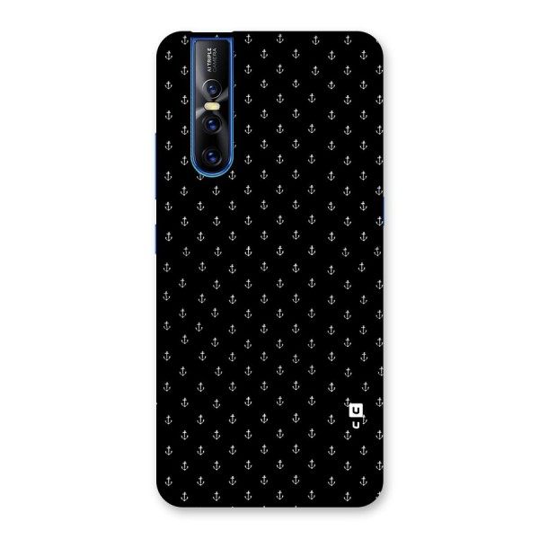 Seamless Small Anchors Pattern Back Case for Vivo V15 Pro