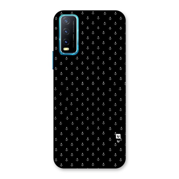 Seamless Small Anchors Pattern Back Case for Vivo Y12s