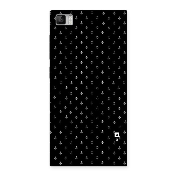 Seamless Small Anchors Pattern Back Case for Xiaomi Mi3