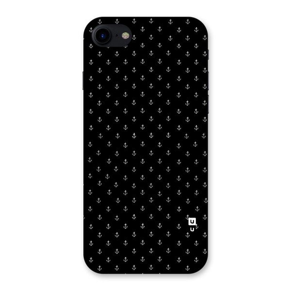 Seamless Small Anchors Pattern Back Case for iPhone SE 2020