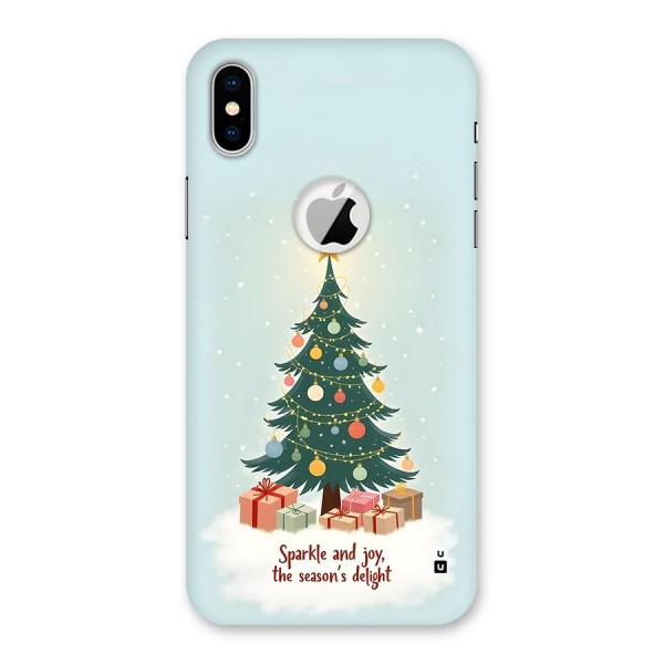 Seasons Delight Back Case for iPhone X Logo Cut