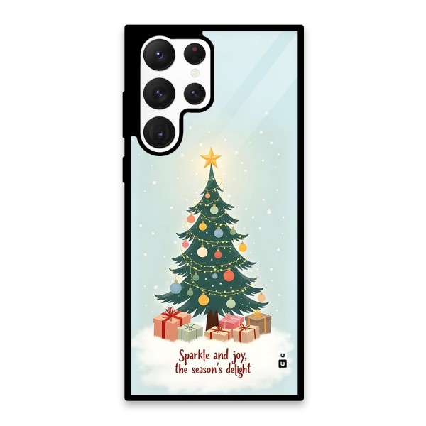 Seasons Delight Glass Back Case for Galaxy S22 Ultra 5G