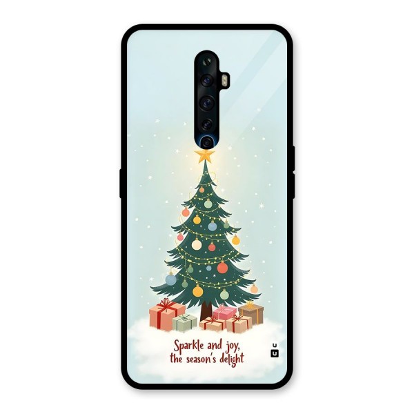 Seasons Delight Glass Back Case for Oppo Reno2 F