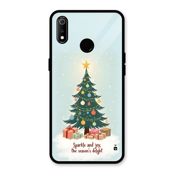 Seasons Delight Glass Back Case for Realme 3