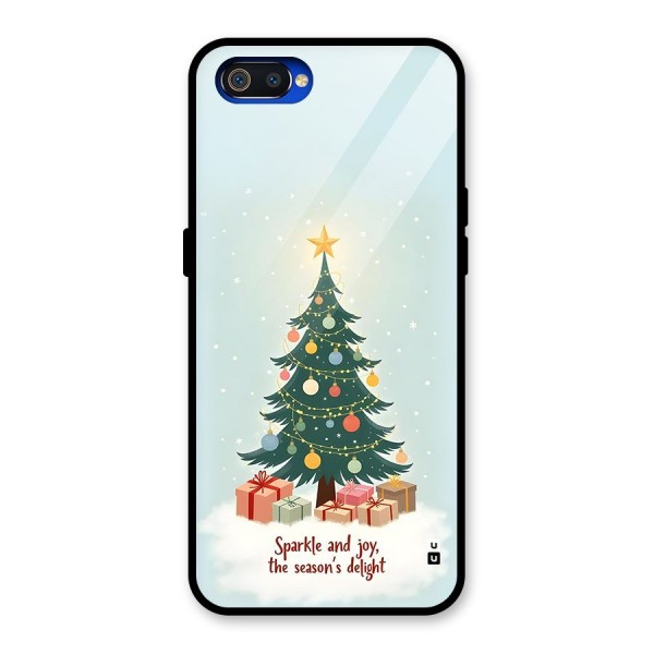 Seasons Delight Glass Back Case for Realme C2