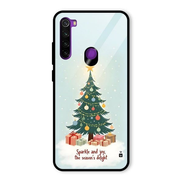 Seasons Delight Glass Back Case for Redmi Note 8