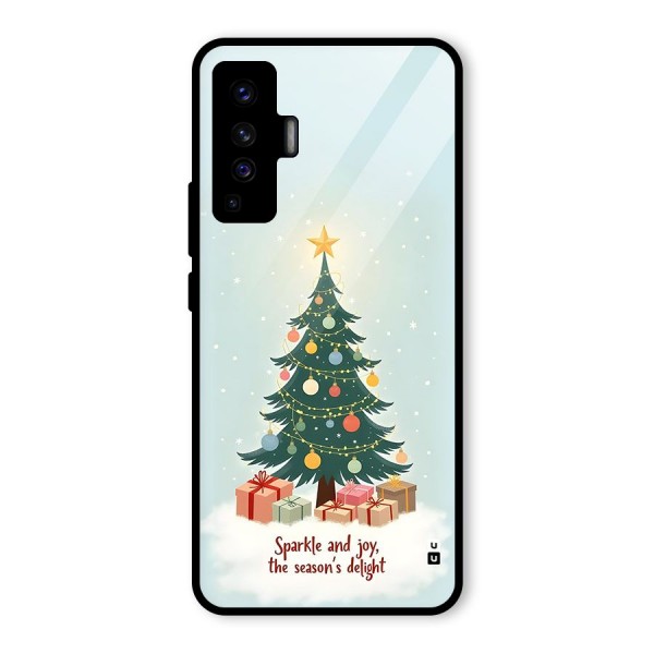 Seasons Delight Glass Back Case for Vivo X50
