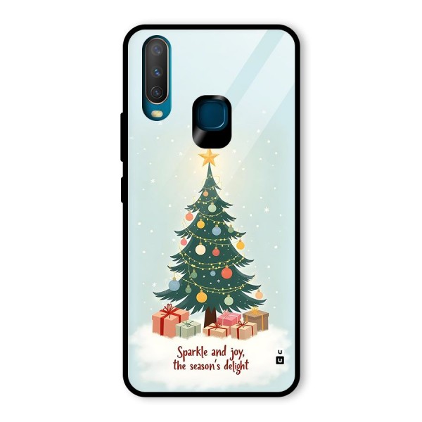 Seasons Delight Glass Back Case for Vivo Y15