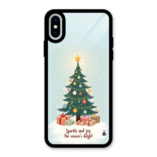 Seasons Delight Glass Back Case for iPhone X