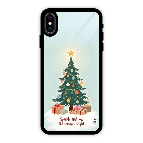 Seasons Delight Glass Back Case for iPhone XS Max