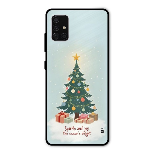 Seasons Delight Metal Back Case for Galaxy A51