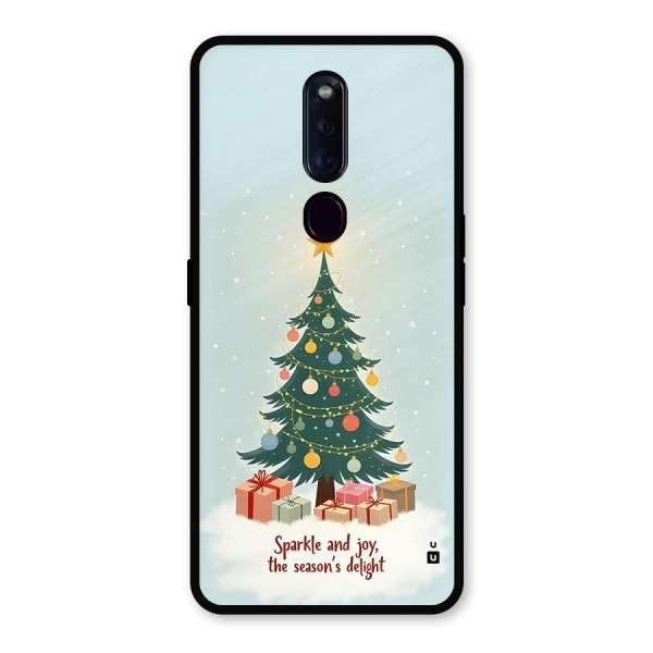 Seasons Delight Metal Back Case for Oppo F11 Pro