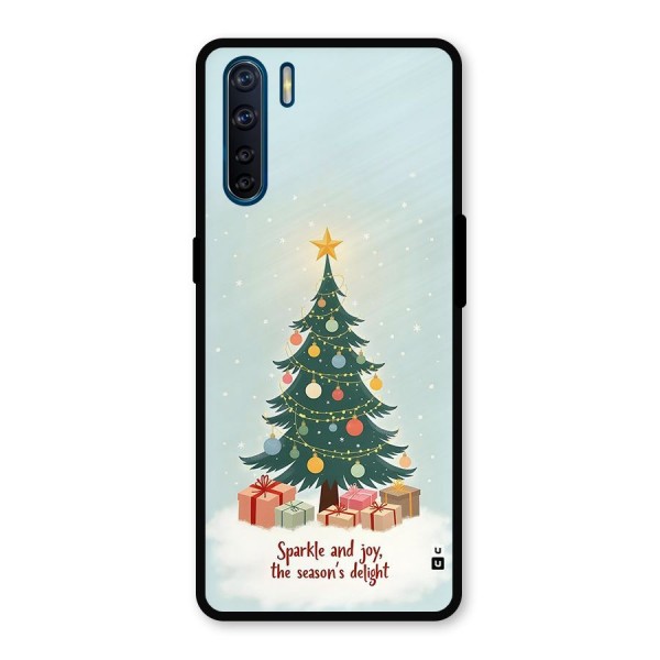 Seasons Delight Metal Back Case for Oppo F15