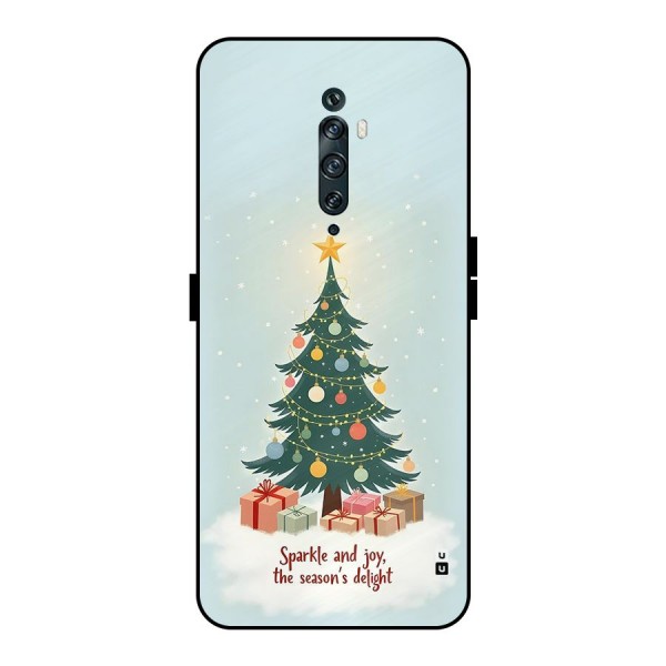 Seasons Delight Metal Back Case for Oppo Reno2 F