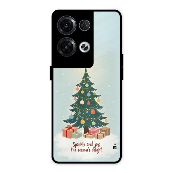 Seasons Delight Metal Back Case for Oppo Reno8 Pro 5G