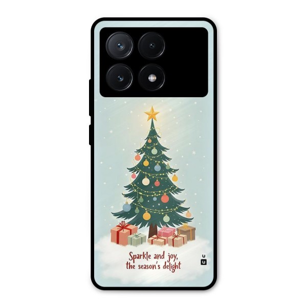 Seasons Delight Metal Back Case for Poco X6 Pro