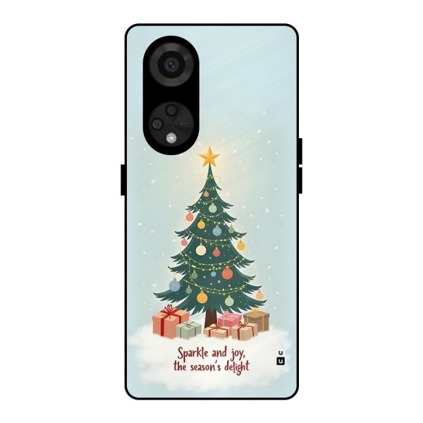 Seasons Delight Metal Back Case for Reno8 T 5G