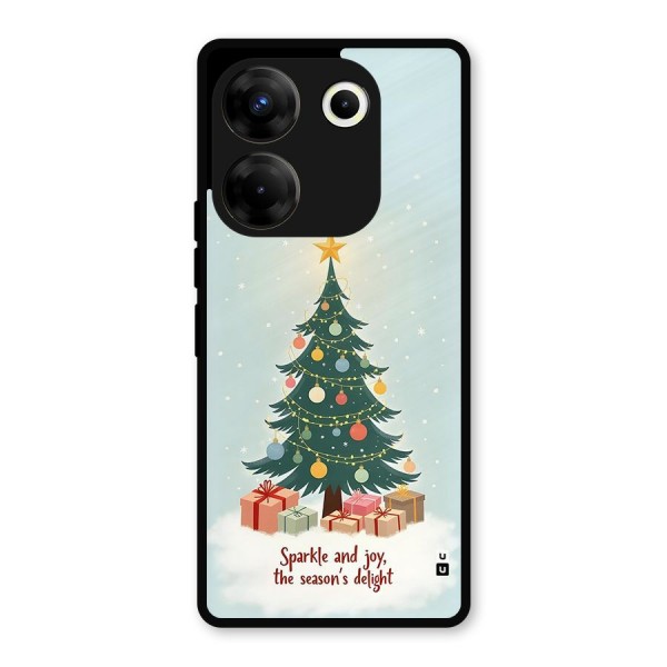 Seasons Delight Metal Back Case for Tecno Camon 20