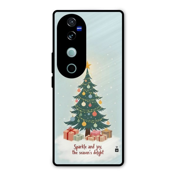 Seasons Delight Metal Back Case for Vivo V40