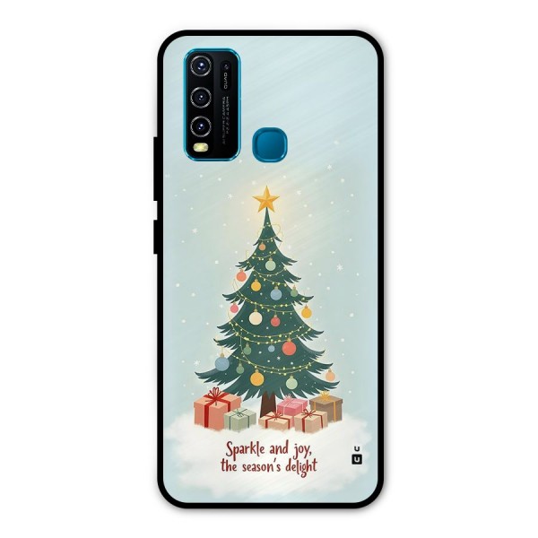 Seasons Delight Metal Back Case for Vivo Y30