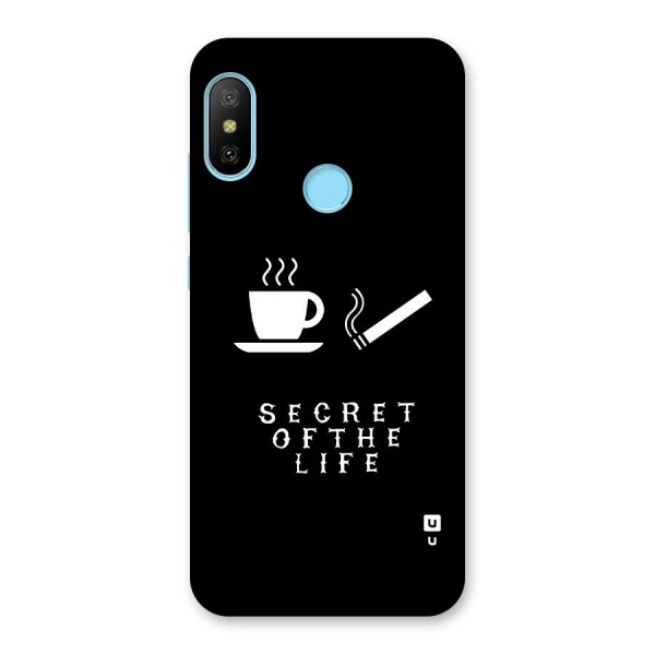 Secrate of Life Back Case for Redmi 6 Pro