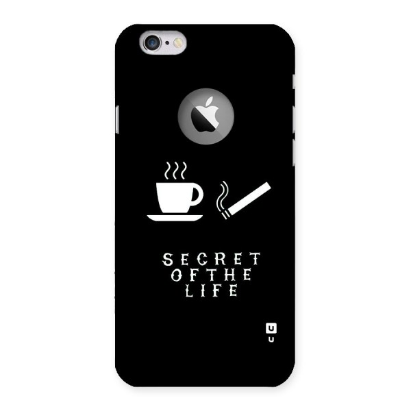 Secrate of Life Back Case for iPhone 6 Logo Cut