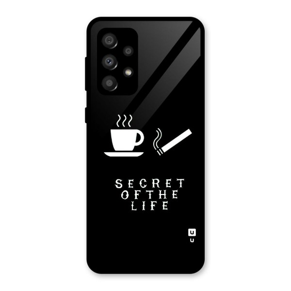 Secrate of Life Glass Back Case for Galaxy A32