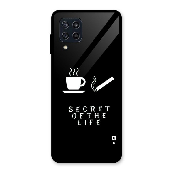 Secrate of Life Glass Back Case for Galaxy M32