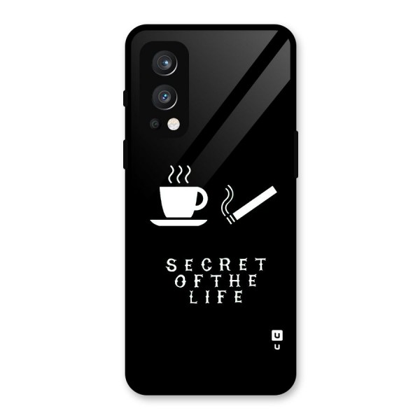 Secrate of Life Glass Back Case for OnePlus Nord 2 5G