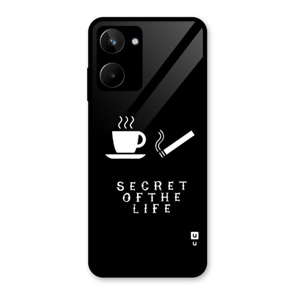 Secrate of Life Glass Back Case for Realme 10