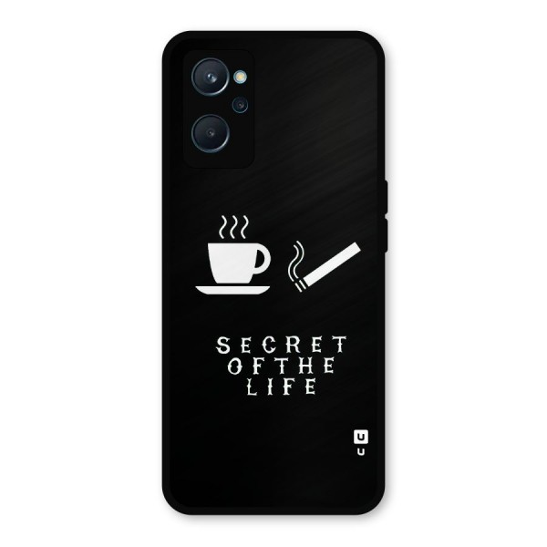 Secrate of Life Metal Back Case for Realme 9i