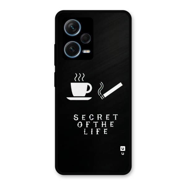 Secrate of Life Metal Back Case for Redmi Note 12 Pro Plus 5G
