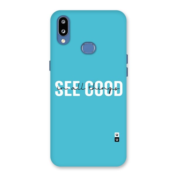 See Good in All Things Back Case for Galaxy M01s