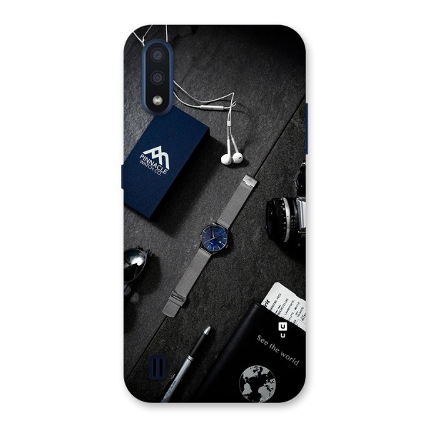 See The World Back Case for Galaxy M01