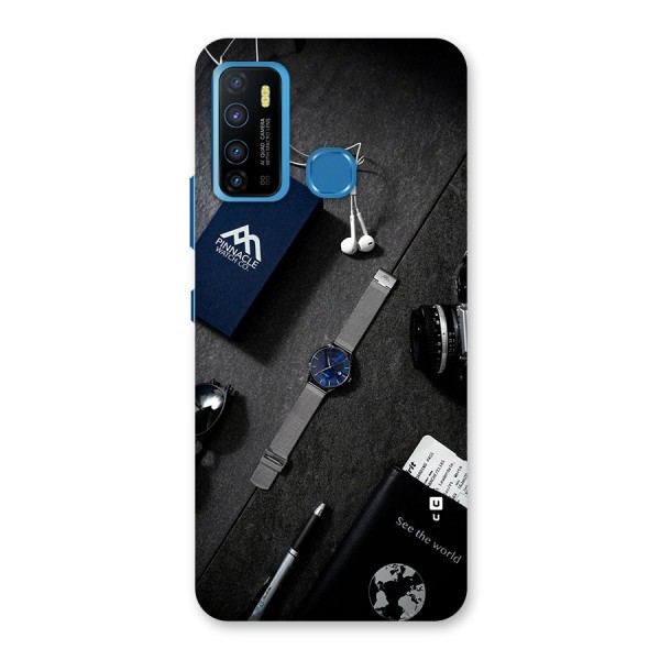 See The World Back Case for Infinix Hot 9