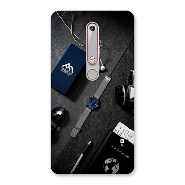 See The World Back Case for Nokia 6.1