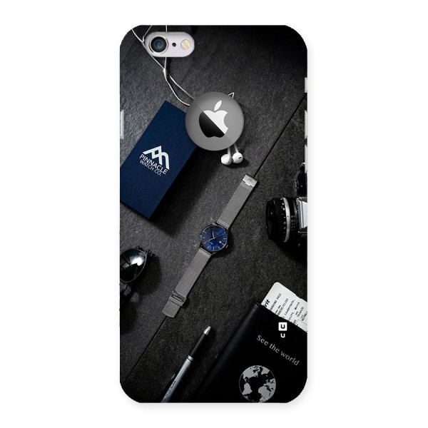 See The World Back Case for iPhone 6 Logo Cut