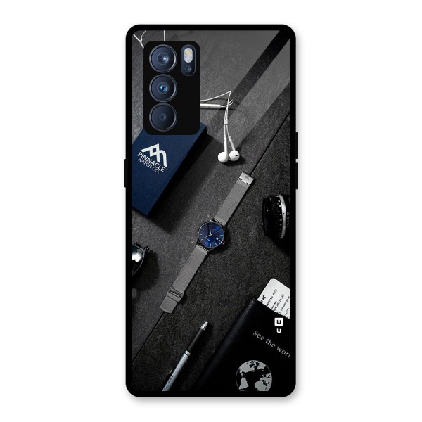 See The World Glass Back Case for Oppo Reno6 Pro 5G