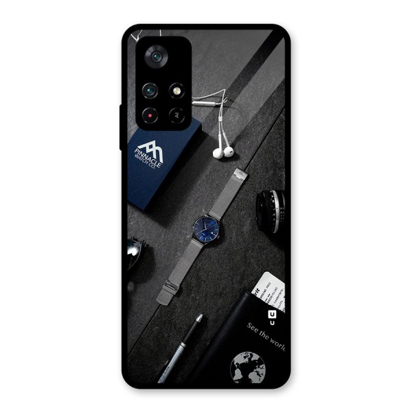 See The World Glass Back Case for Poco M4 Pro 5G