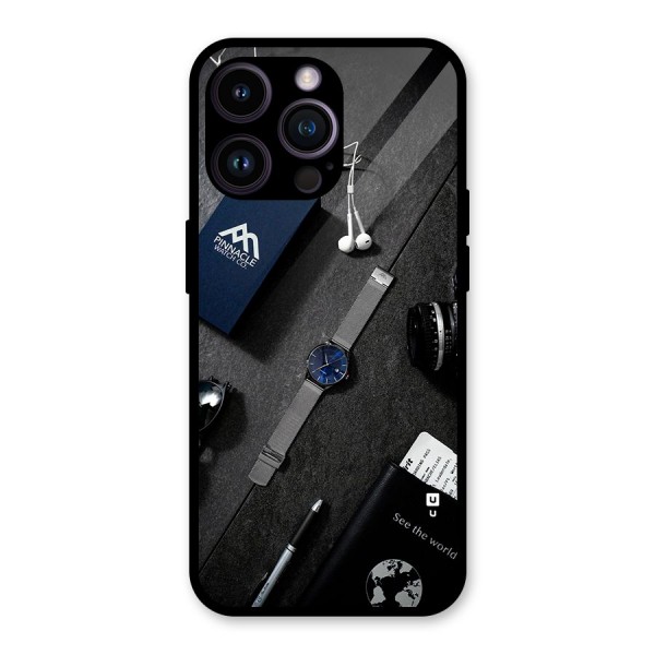 See The World Glass Back Case for iPhone 14 Pro Max