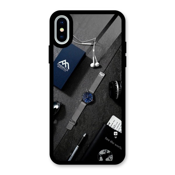 See The World Glass Back Case for iPhone X
