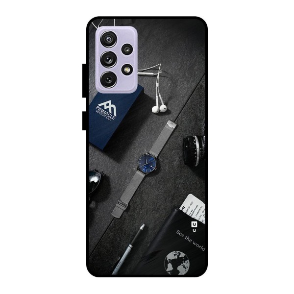 See The World Metal Back Case for Galaxy A72