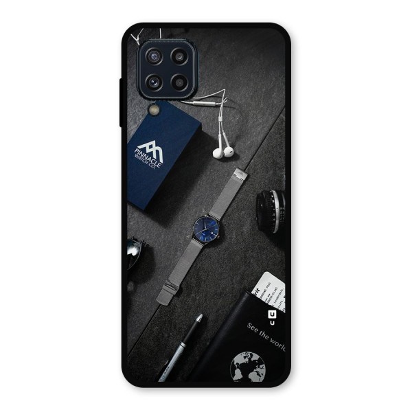 See The World Metal Back Case for Galaxy M32