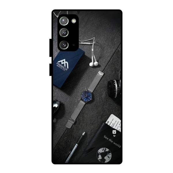 See The World Metal Back Case for Galaxy Note 20
