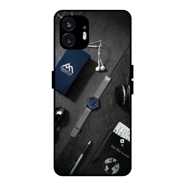 See The World Metal Back Case for Nothing Phone 2