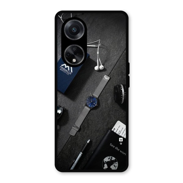 See The World Metal Back Case for Oppo F23