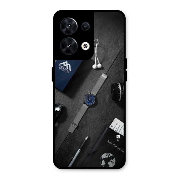 See The World Metal Back Case for Oppo Reno8 5G