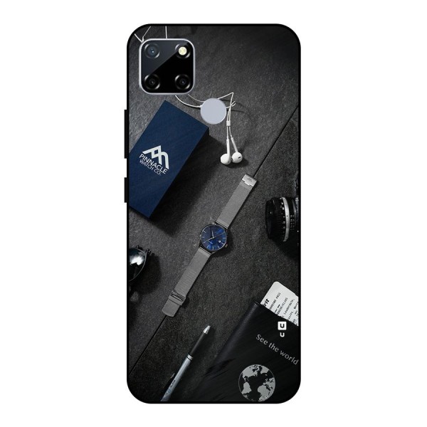 See The World Metal Back Case for Realme Narzo 30A